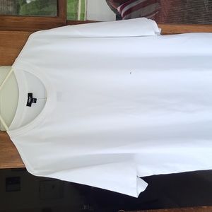 EXPRESS  RELAXED XL....white dress shirt